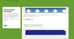 Desktop Screenshot of imageconv.com